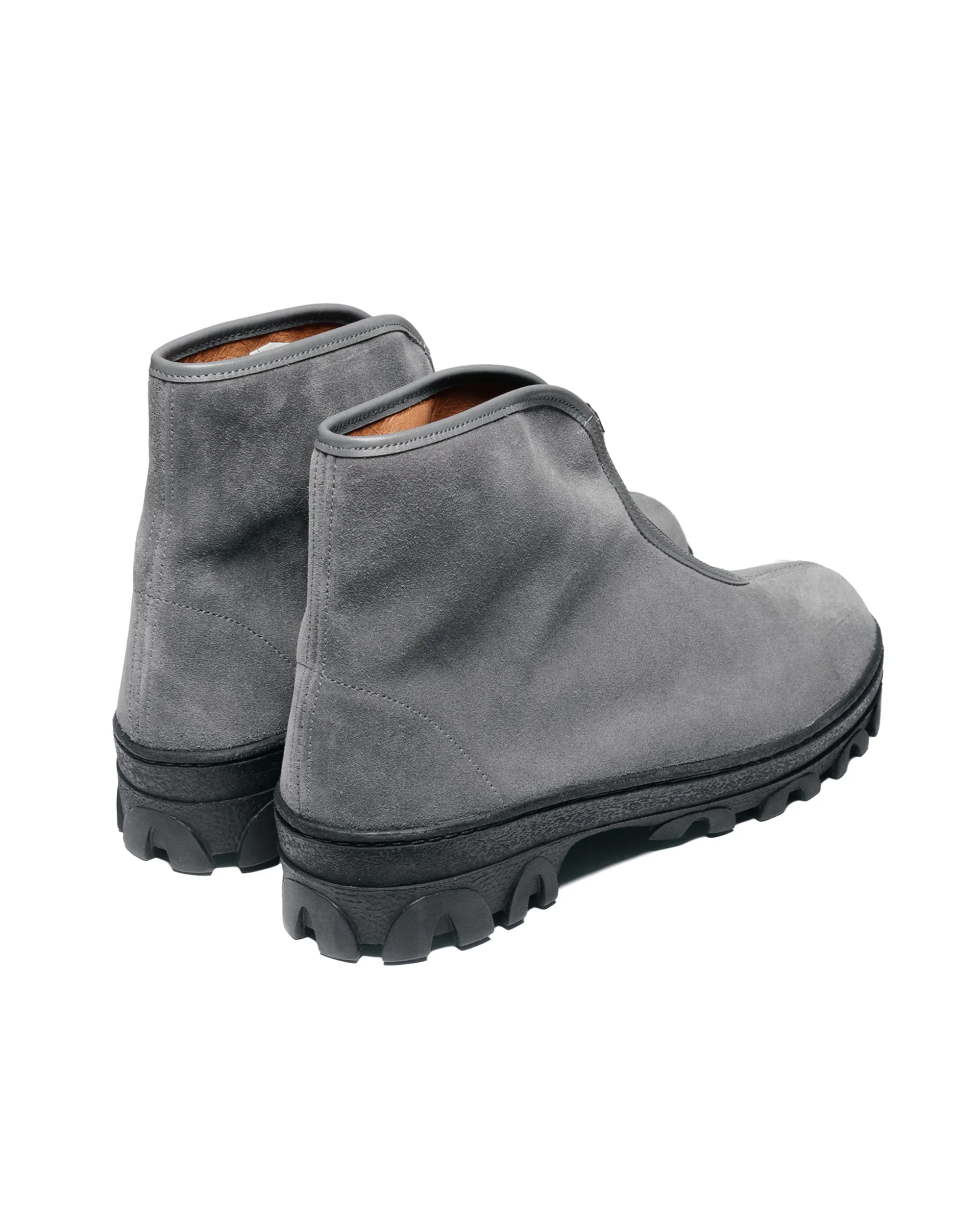 Reproduction of Found Russian Military Boots 540SS Dark Gray Suede
