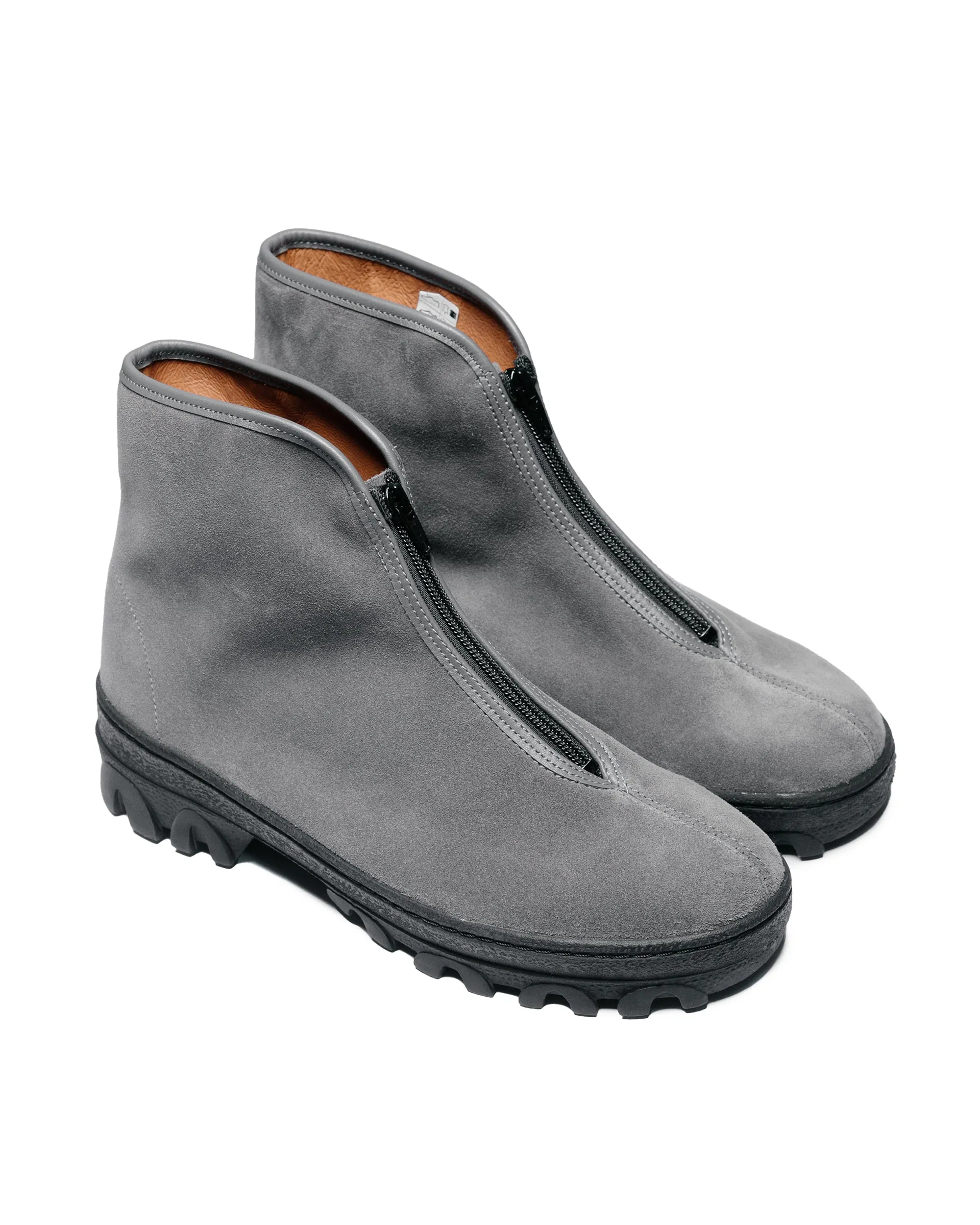 Reproduction of Found Russian Military Boots 540SS Dark Gray Suede