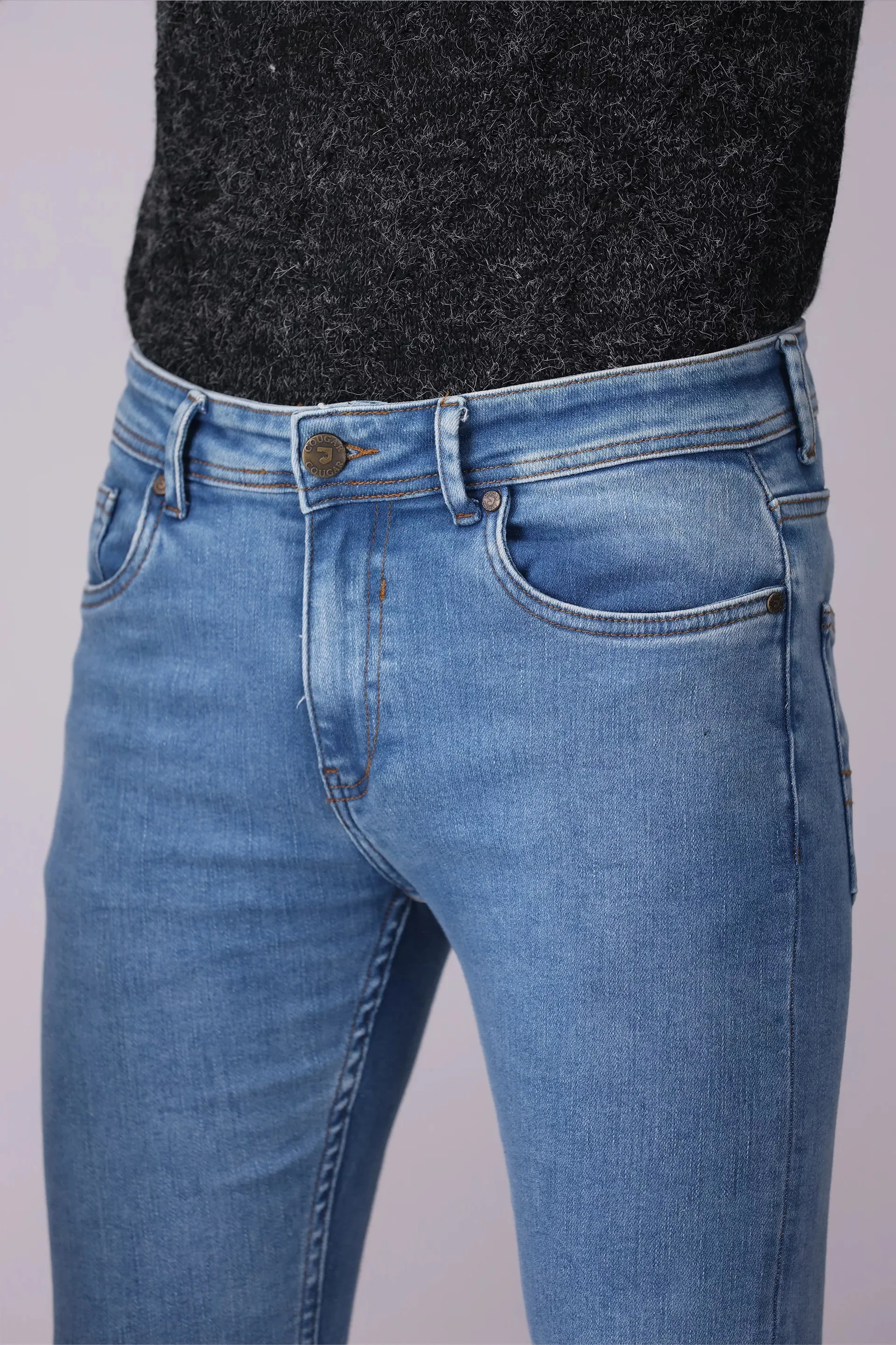 Skinny Fit Washed Jeans
