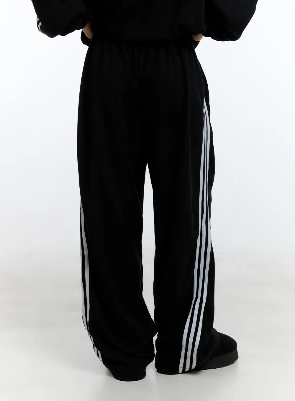 Striped Wide-Fit Sweatpants CD423