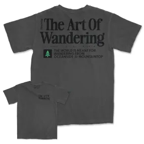 The Art Of Wandering Back Print 'Vintage Tee' | Oversized Heavyweight |