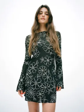 The Brigitte in Embroidered Fleur