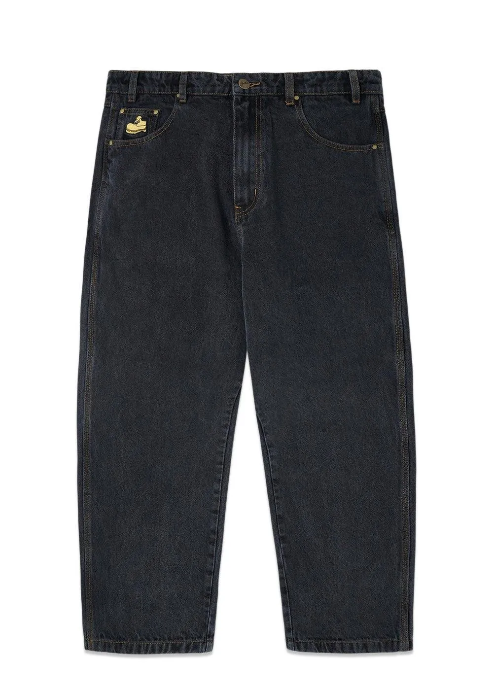 Timbo Denim pants - Washed Black