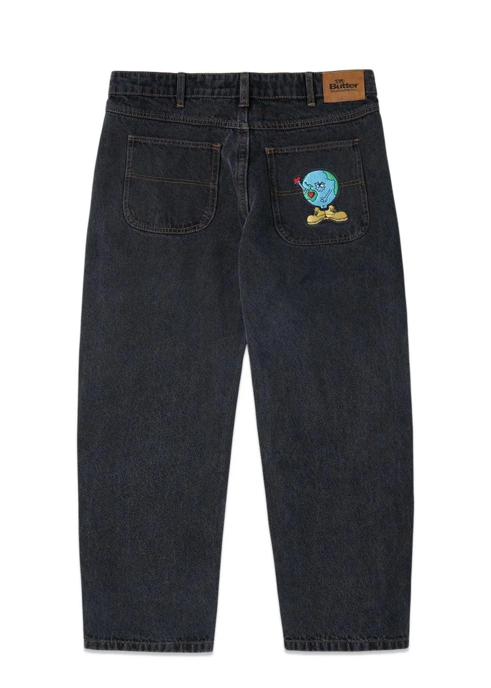 Timbo Denim pants - Washed Black