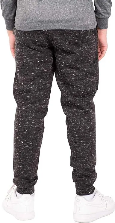 Ultra Game NFL Official Youth Super Soft Supreme Jogger Sweatpants, Carolina Panthers, Black Snow|Carolina Panthers