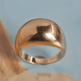 Vintage 14k Gold Dome Ring