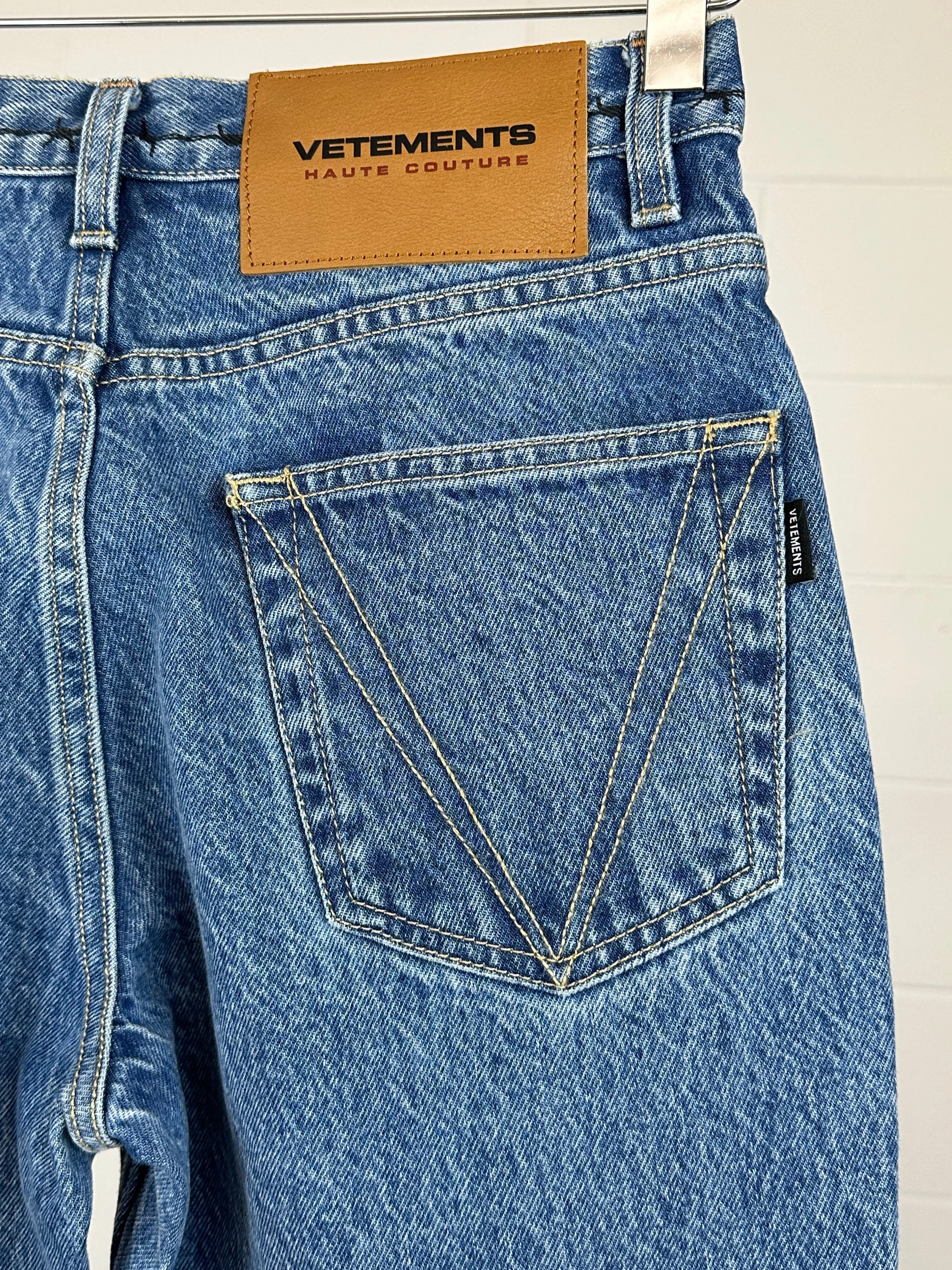 Washed Blue Jeans