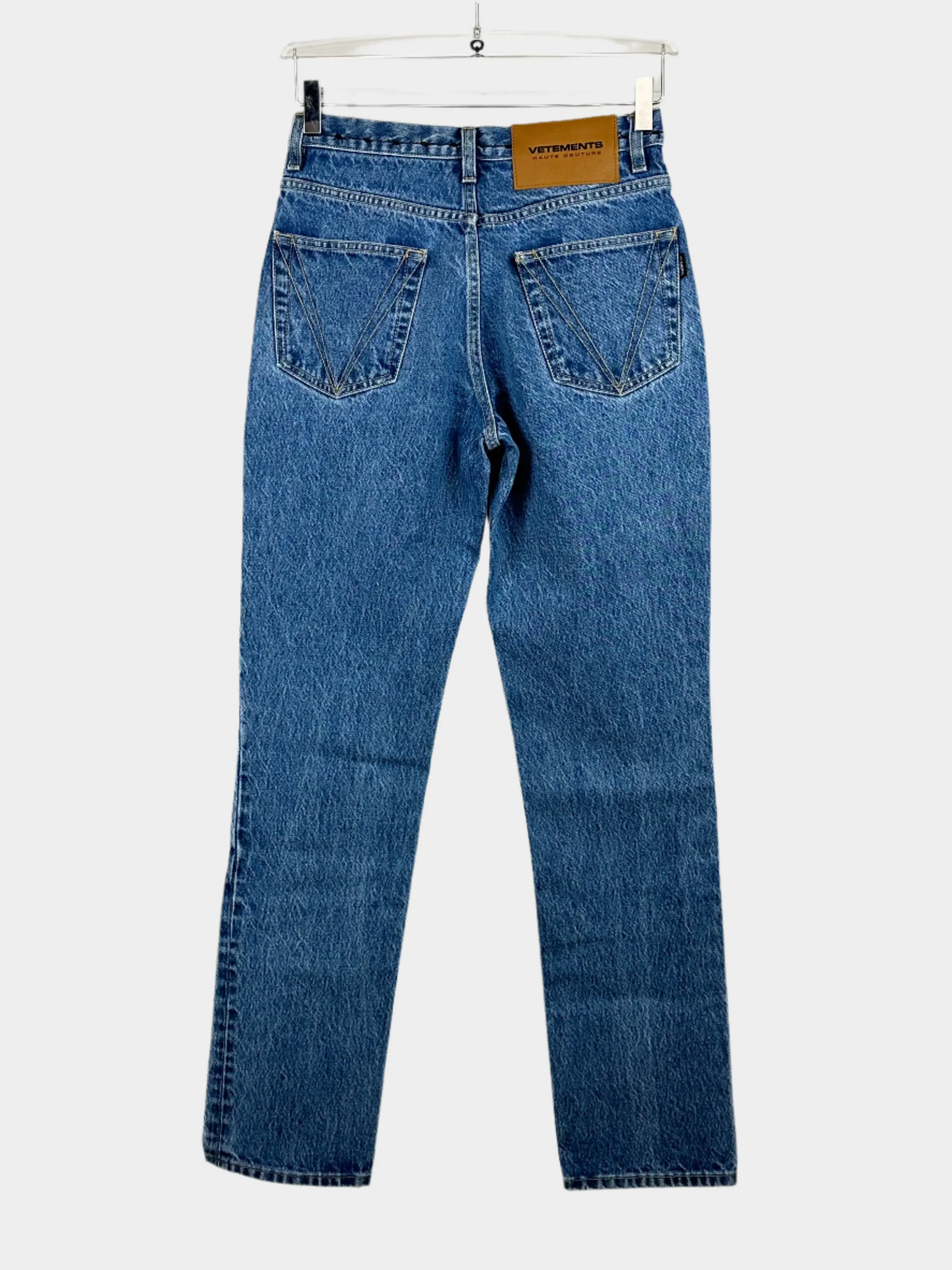 Washed Blue Jeans