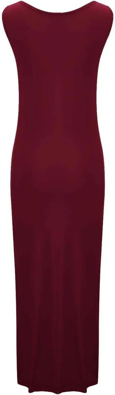 Women's Long Sleeveless Dress Elegant Sexy Summer Casual Wear Elegant Evening Dress with Comfortable Clothing 2025