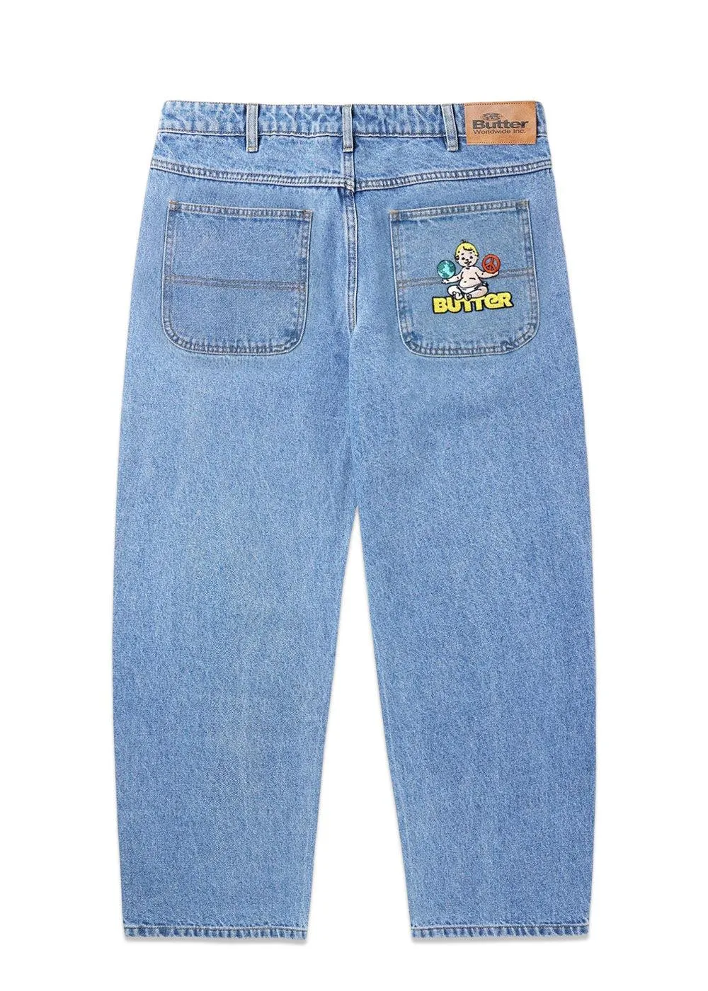 World Peace Denim Jeans - Washed Indigo