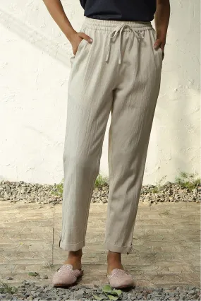 Wrinkled Tapered Pants